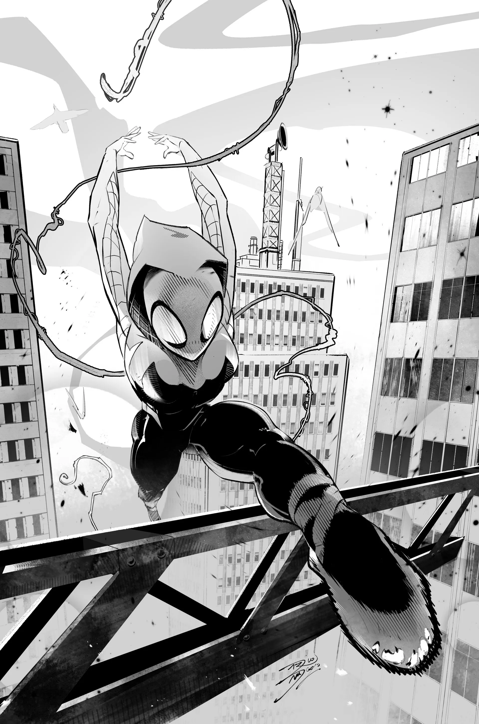 Spider-Gwen Cover Fan-Art