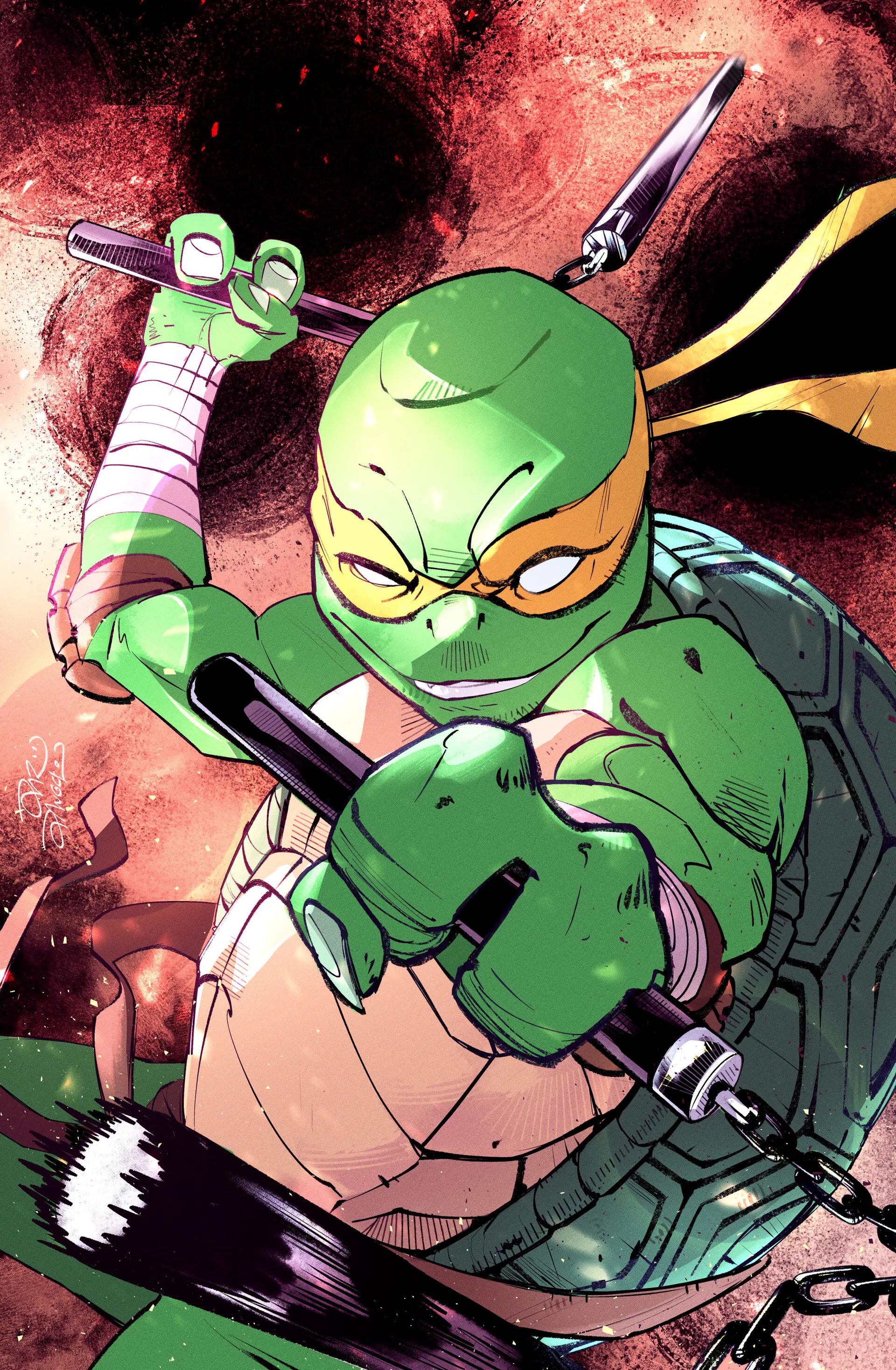 TMNT Michelangelo Cover (Personal work)
